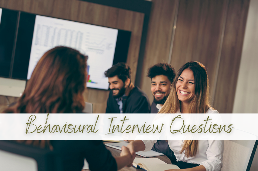 Behavioural Interview Questions