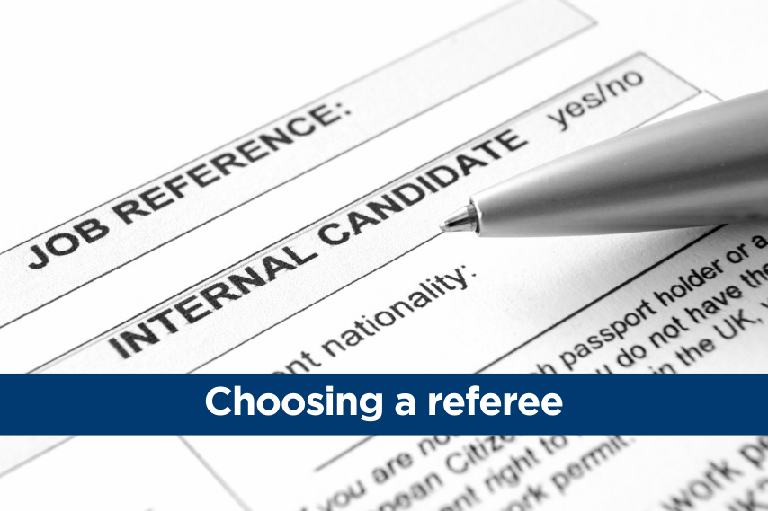 Tips for choosing referees