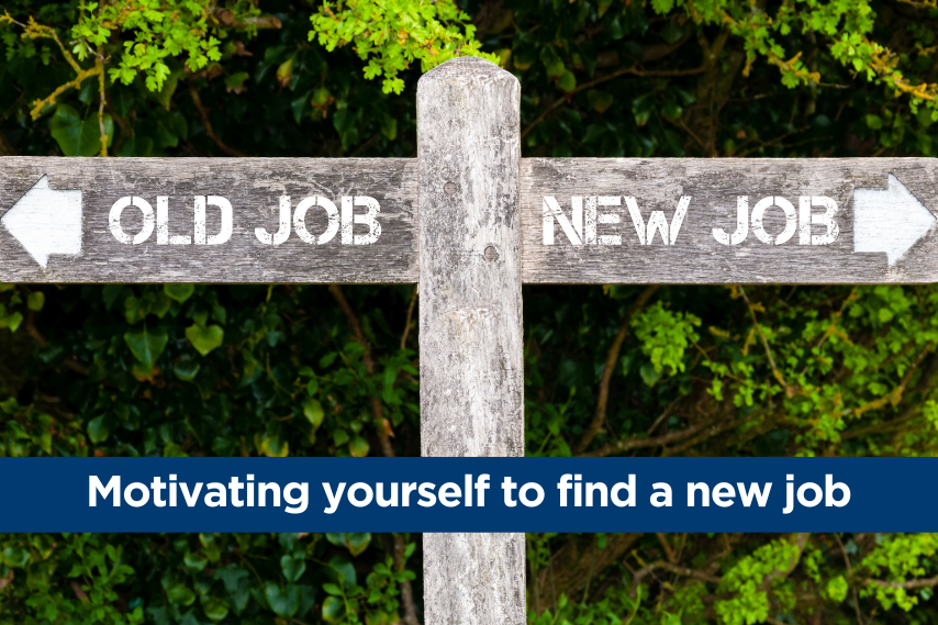 Motivating yourself to find a new job