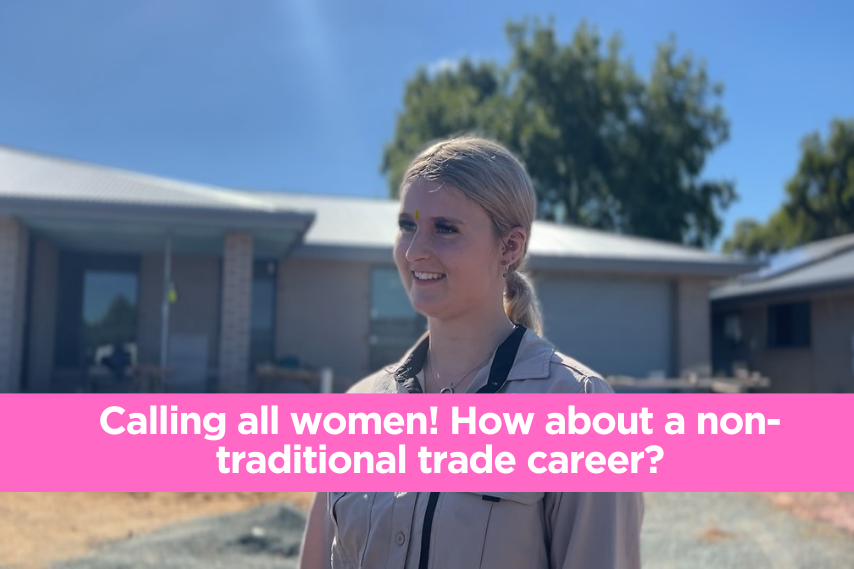 Calling all women! How about a non-traditional trade career?